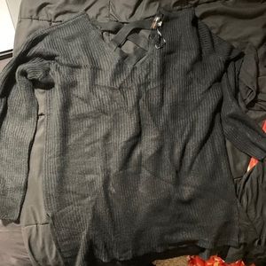 Cute black sweater